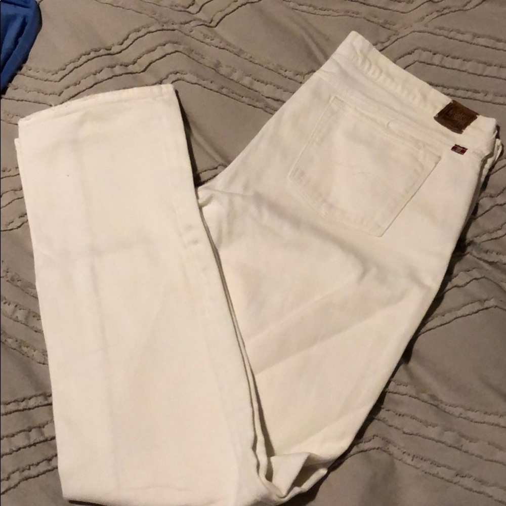 Lucky brand white denim